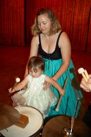 Adriana-drumming